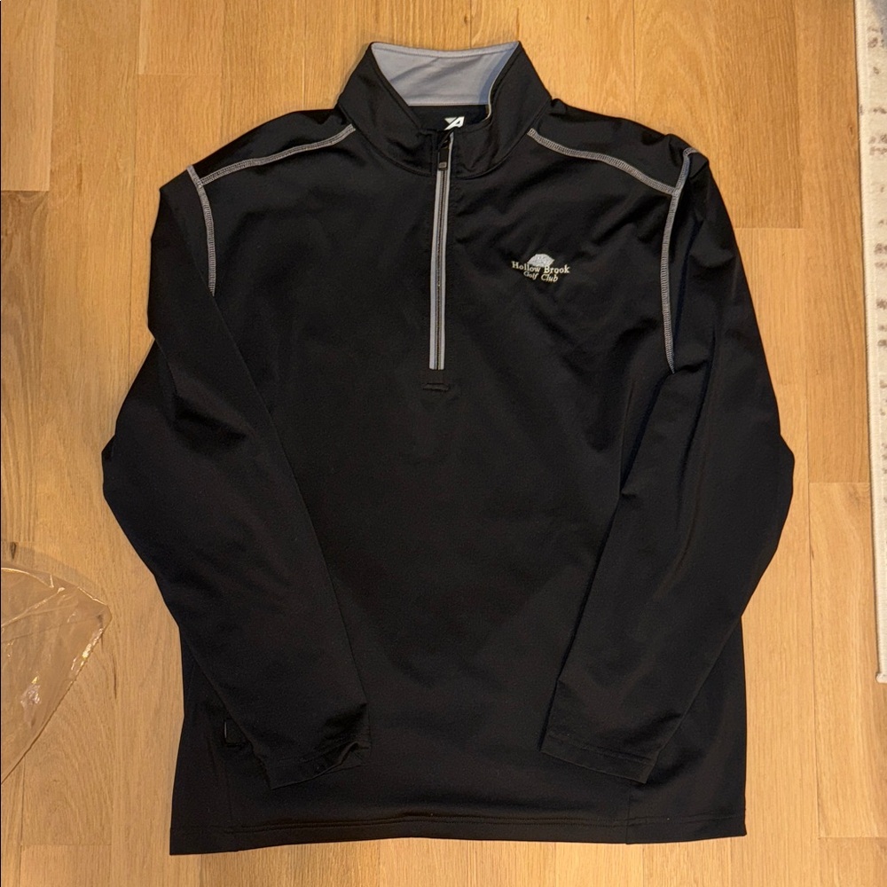Men's Black and Gray Performance Jacket